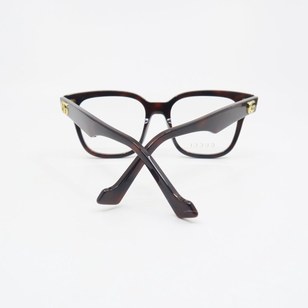 Gucci GG0958O 004752mm Havana (Brown) New Square Women's Eyeglasses Frames. - Picture 8 of 8